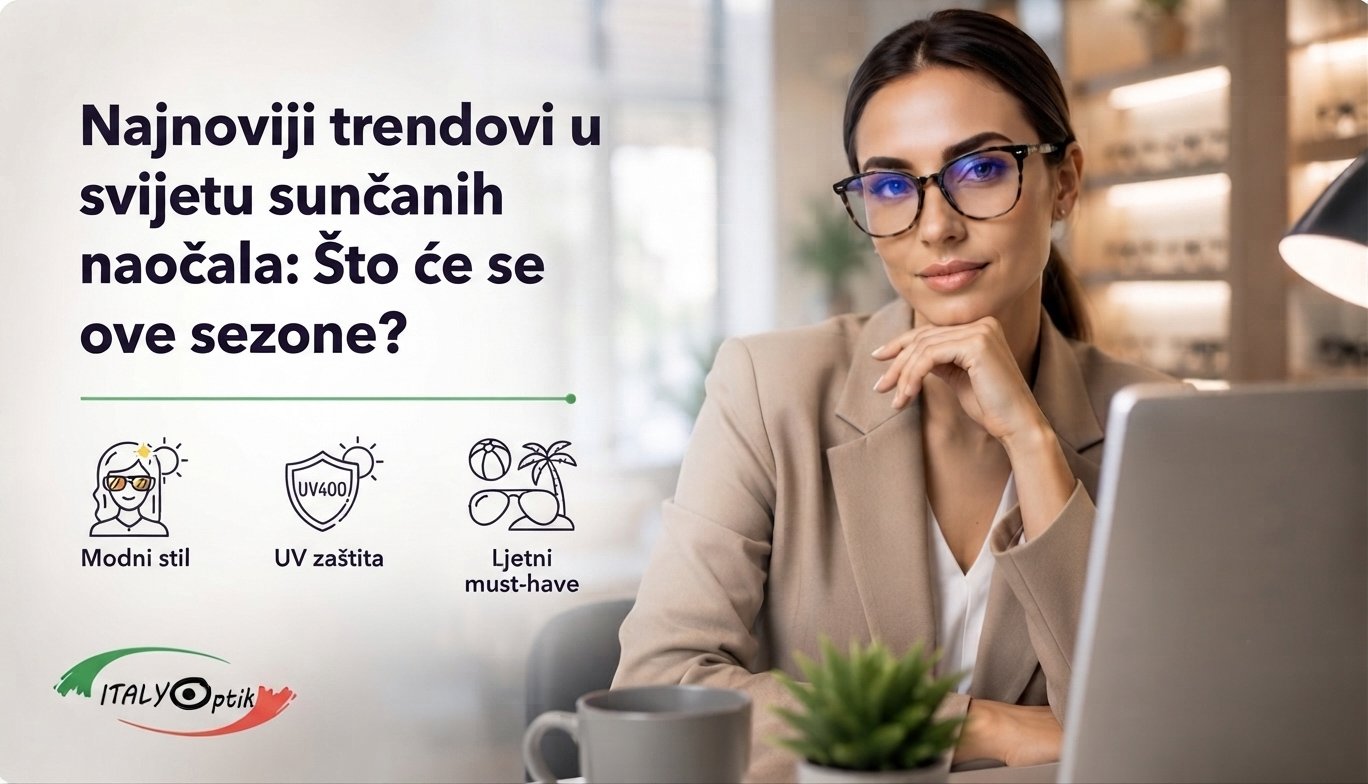 Najnoviji trendovi u svijetu sunčanih naočala: Što će se nositi ove sezone?